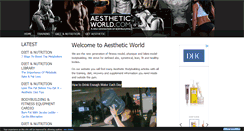 Desktop Screenshot of aestheticworld.com